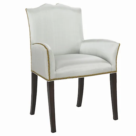 Upholstered Colette Dining Arm Chair